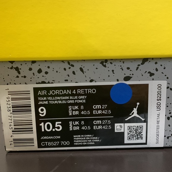 AIR JORDAN 4 LIGHTING ⚡️⚡️ - Picture 5 of 9